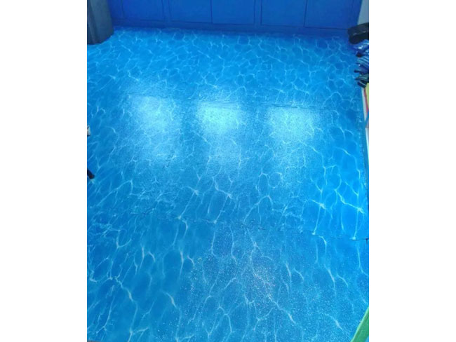 Ripple Pattern The high quality eco-friendly taekwondo mat