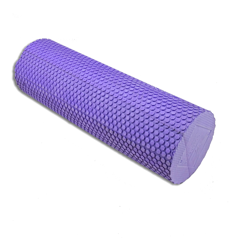 45cm balance pilates roller with massage dot/Massage excercise foam rollers for blance/Pilate yoga foam roller for body building