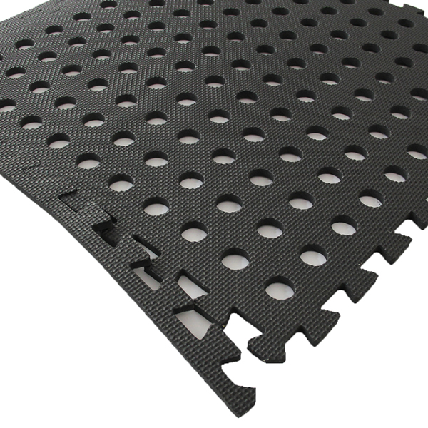 EVA foam floor mat with  drain holes 
