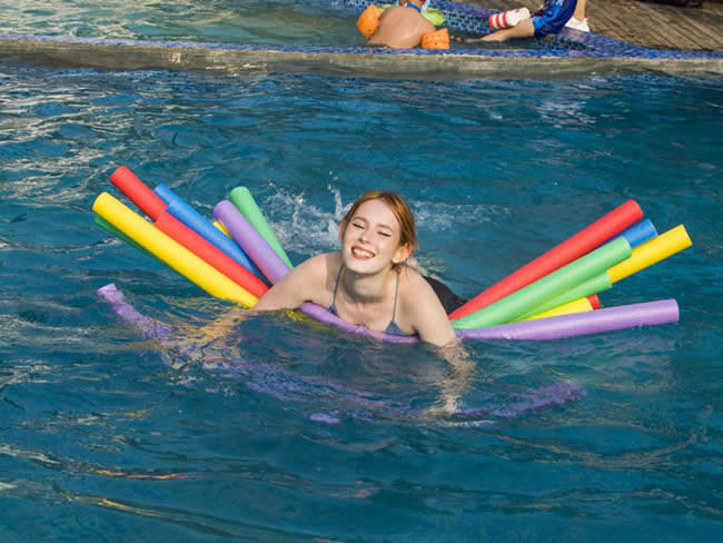 Swimming noodles