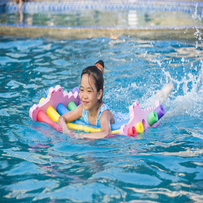 Crocodile swimming noodles